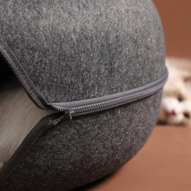 CozyRing – Donut-Bett & Spieltunnel in einem