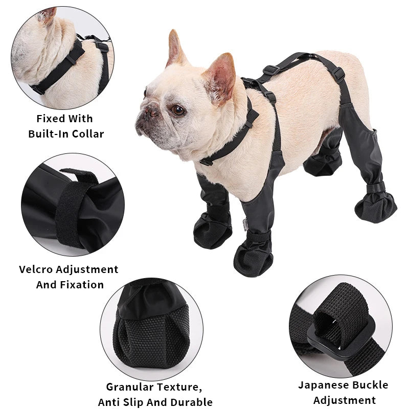 PawBoots – Schutzschuhe für kleine & große Hunde (4 Stück)