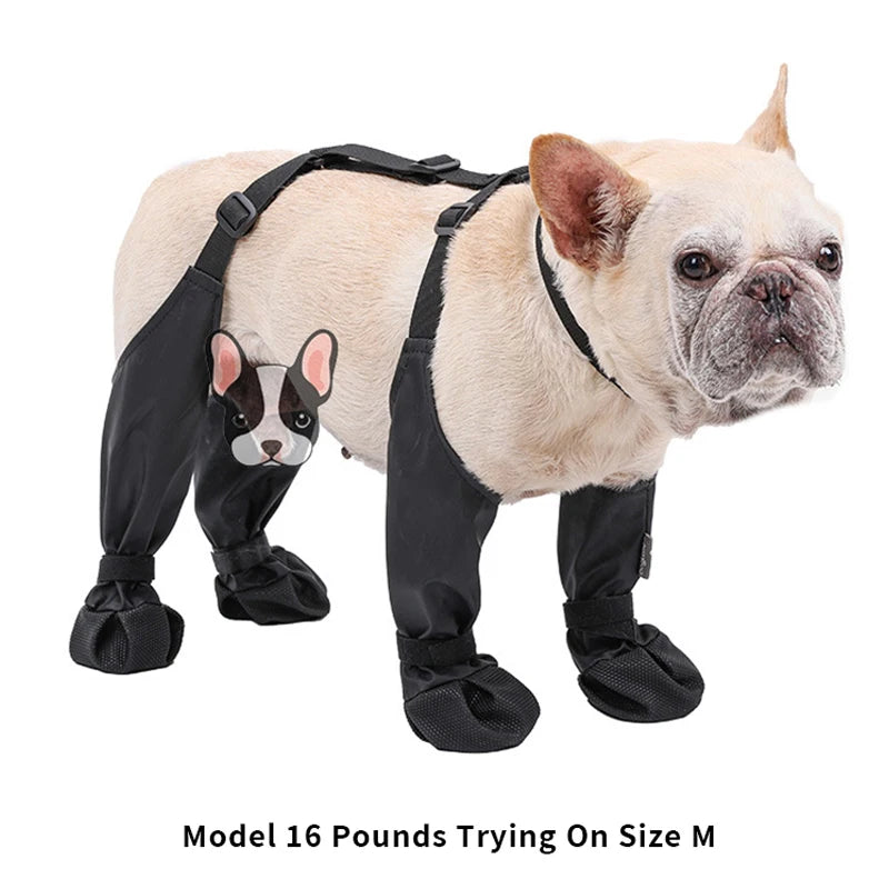 PawBoots – Schutzschuhe für kleine & große Hunde (4 Stück)