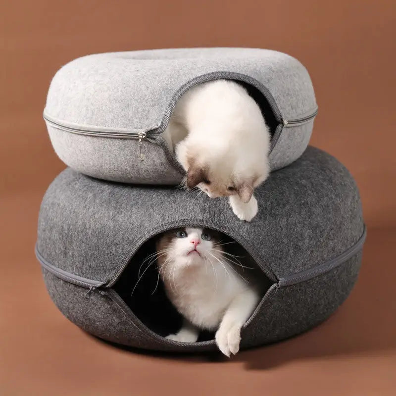 CozyRing – Donut-Bett & Spieltunnel in einem