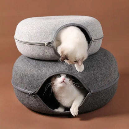 CozyRing – Donut-Bett & Spieltunnel in einem