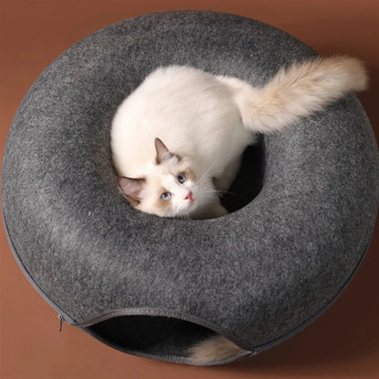 CozyRing – Donut-Bett & Spieltunnel in einem