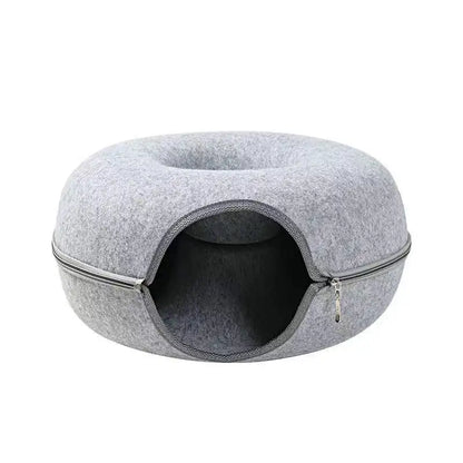 CozyRing – Donut-Bett & Spieltunnel in einem