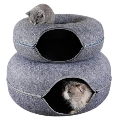 CozyRing – Donut-Bett & Spieltunnel in einem