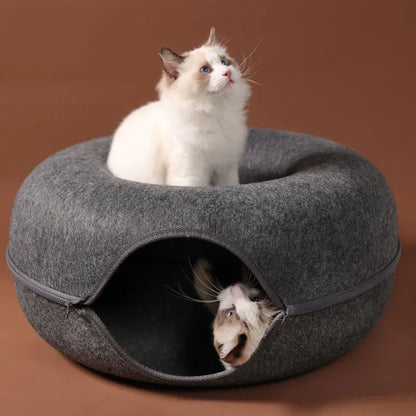 CozyRing – Donut-Bett & Spieltunnel in einem